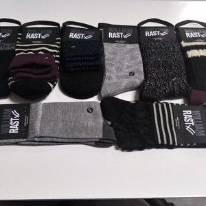 8 Pairs William Rast Women's Socks